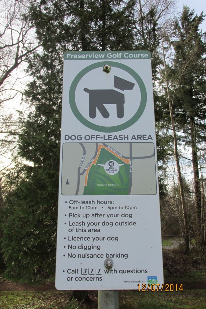 Fraserview Golf Course petmapz by Dr. Katz, Your veterinarian